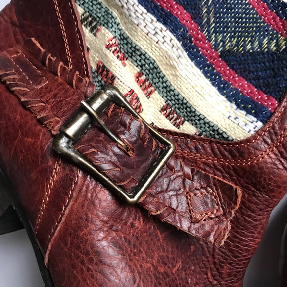 Freebird Oxote Quixote Blanket Leather Boots FLAW - Picture 3 of 8